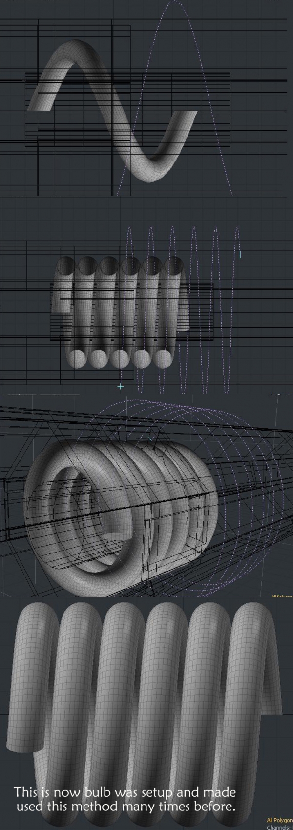 Creation of Illuminated: Step 1